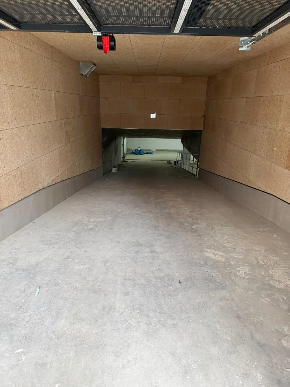 Tiefgarage während der Instandsetzung