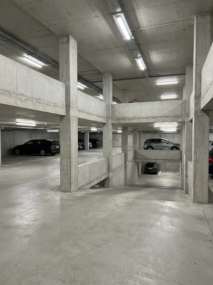 Tiefgarage im Bestand